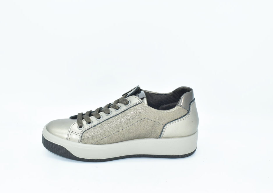 IGI \u0026 CO 8172433 sneakers donna vitello laminato bronzo - Le Scarpe di Via  Trento