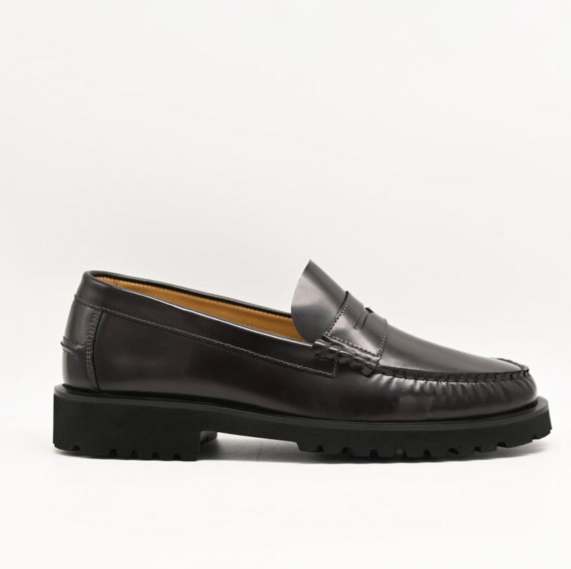 antica cuoieria mocassino pelle spazzolato 23045