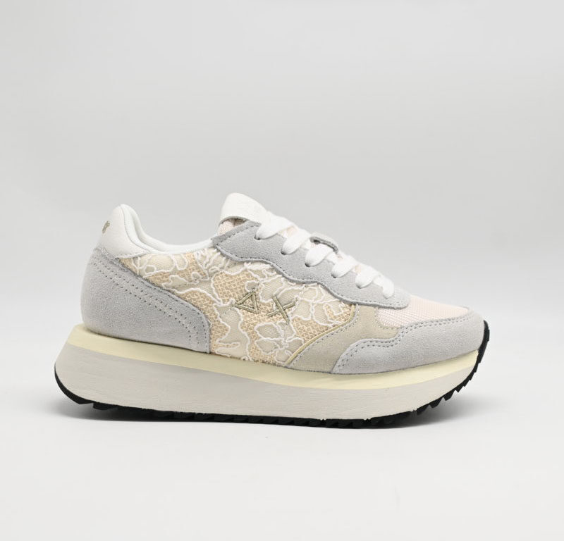 sun68 sneakers big ally flower mesh