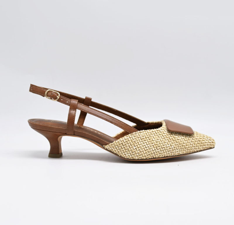 marco tozzi slingback pelle vegana