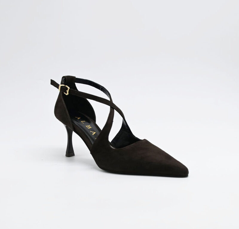 albano decoltè suede 4347 - immagine 2