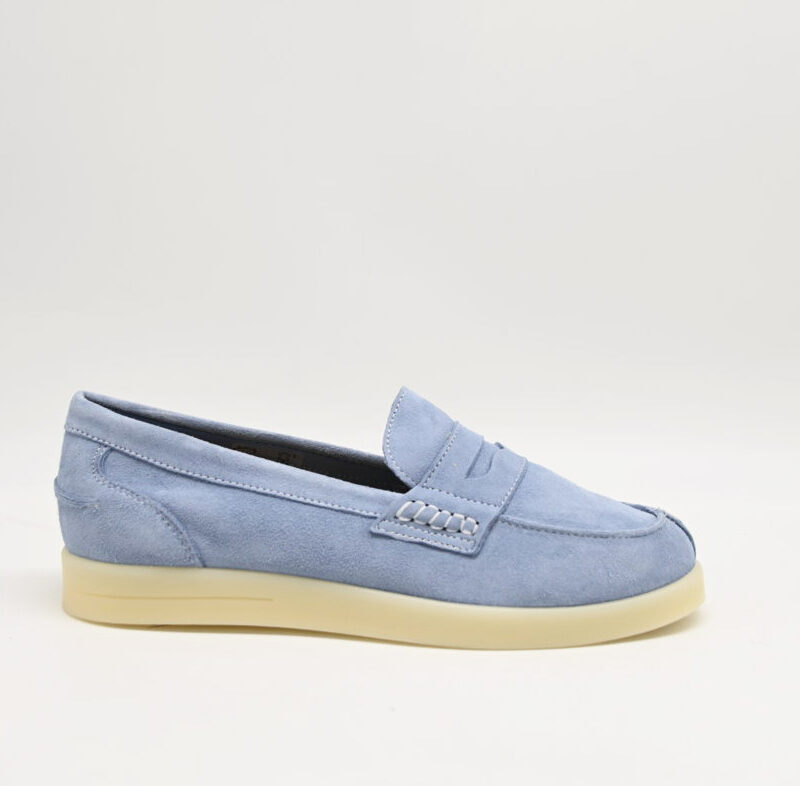 antica cuoieria mocassino suede 23017