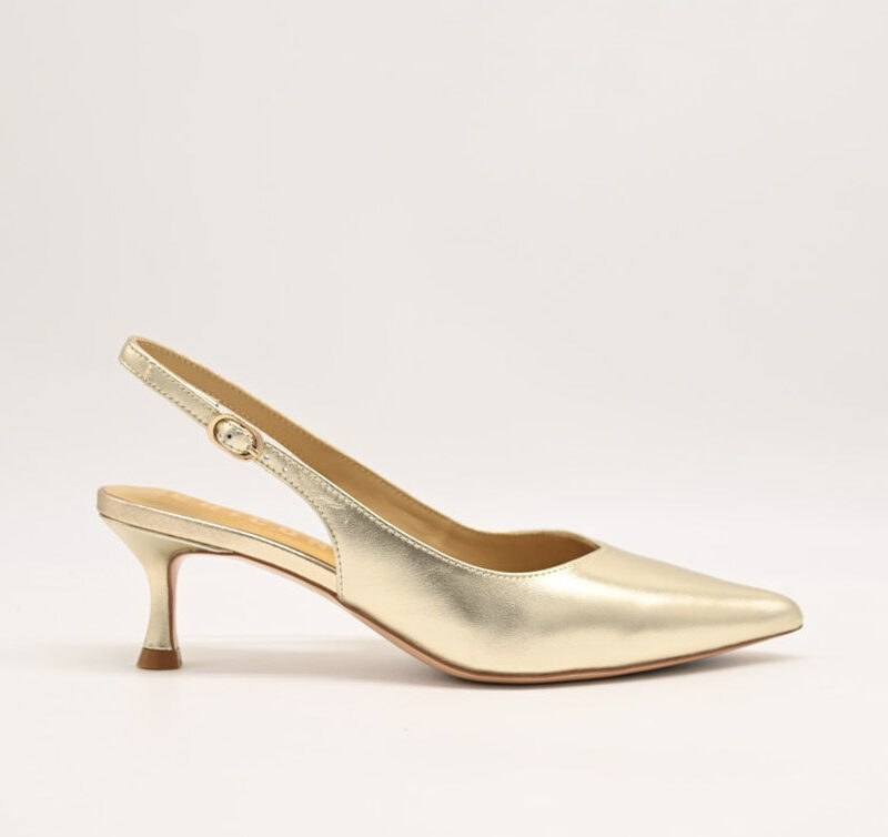chiconic slingback pelle