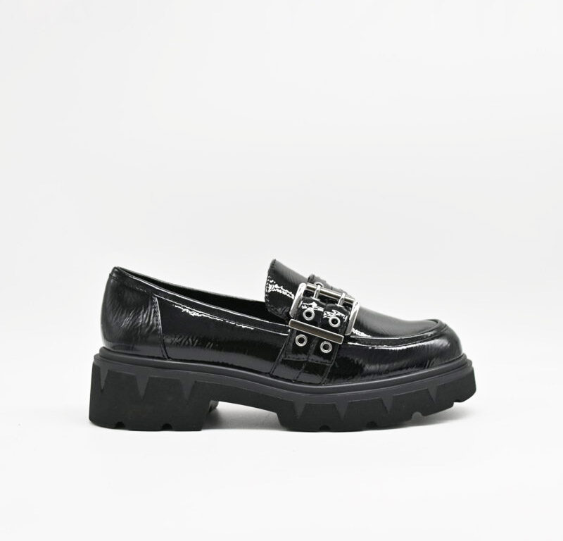 marco tozzi mocassino vernice vegan