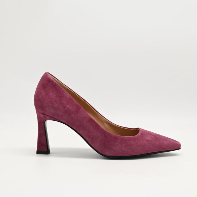 pollini decoltè suede