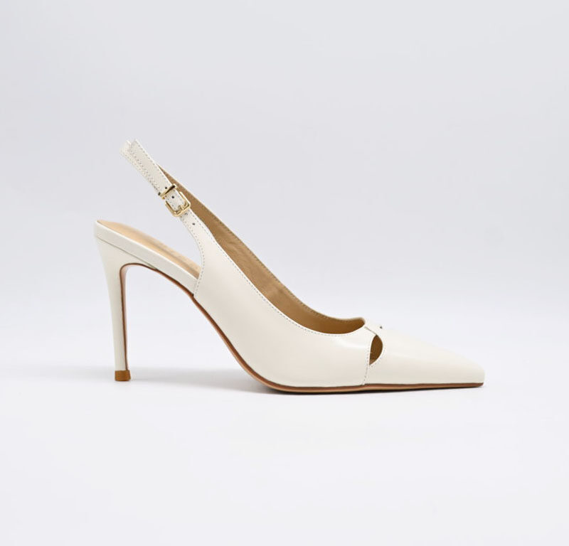 chiconic slingback pelle