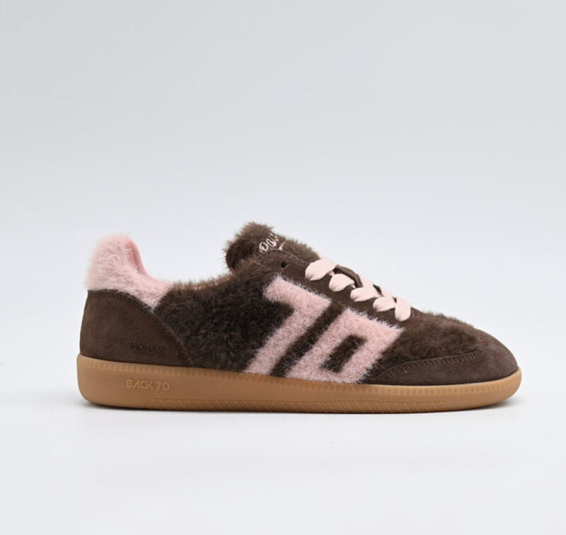 back70 sneakers mohair suede