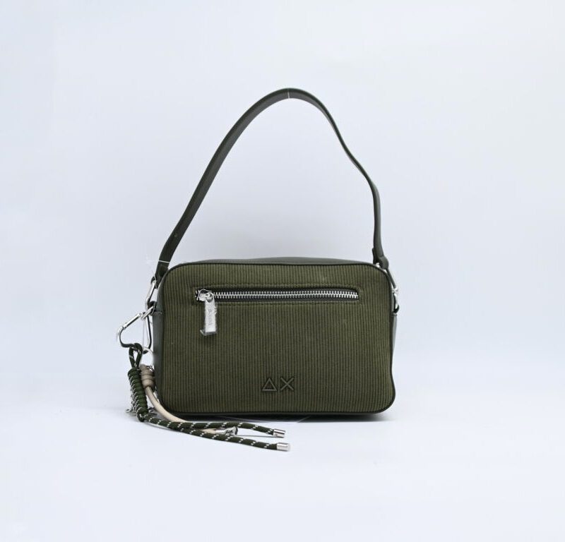 sun68 borsa mini camera bag velvet corduroy