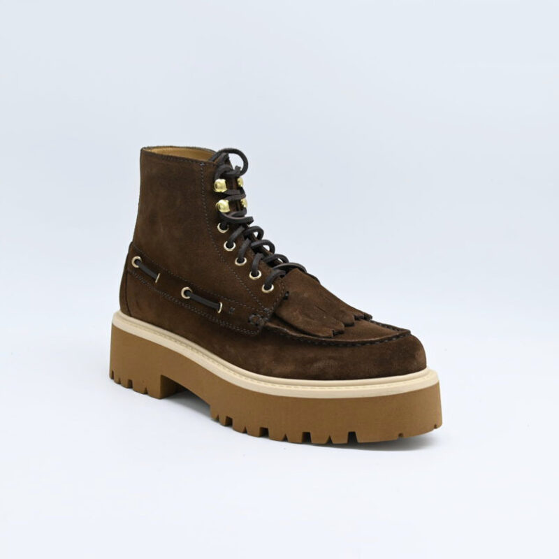 Alternative view of antica cuoieria stivaletti suede 23093