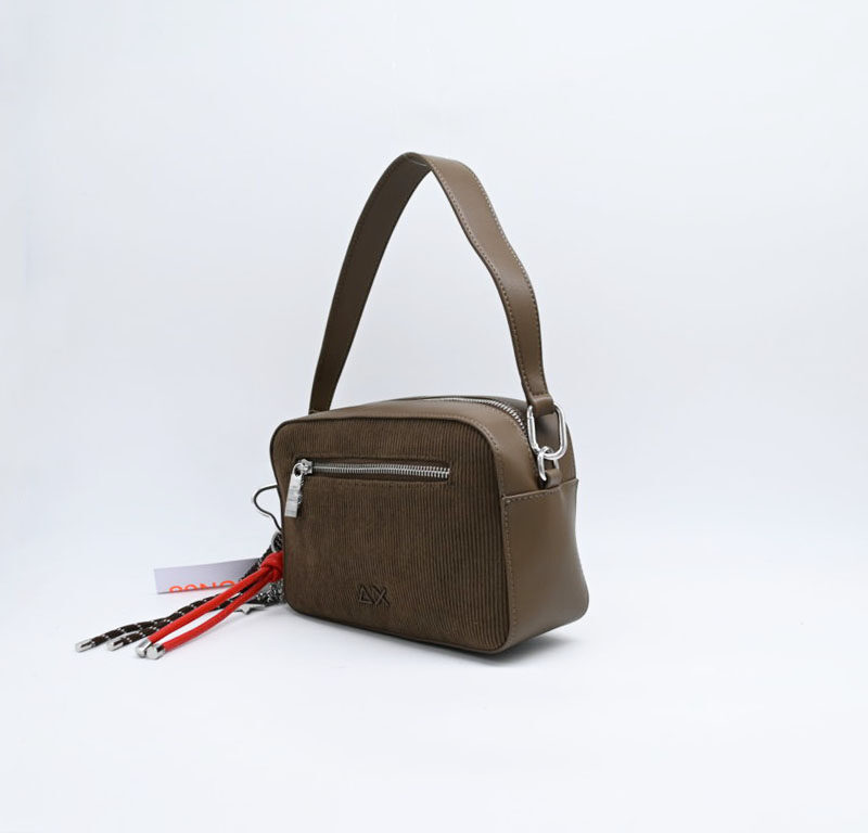 Alternative view of sun68 borsa mini camera bag velvet corduroy