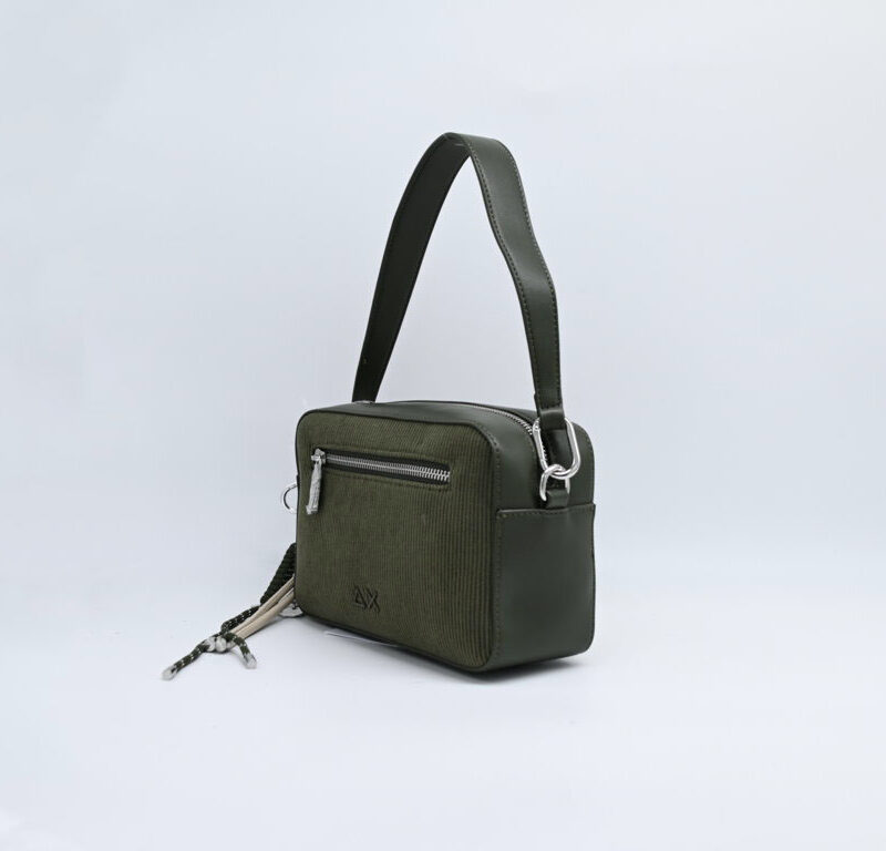 Alternative view of sun68 borsa mini camera bag velvet corduroy