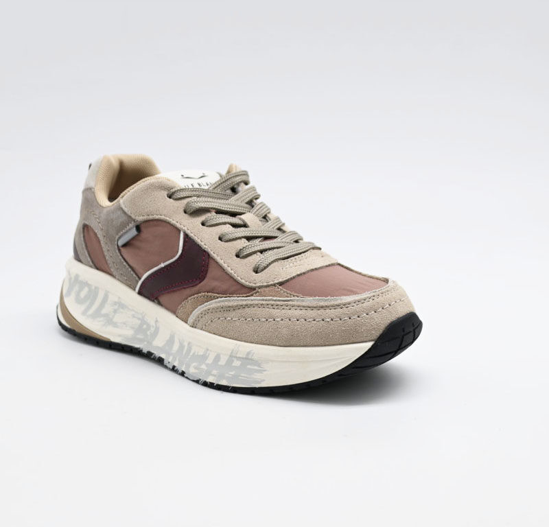 voile blanche sneakers club124 suede - immagine 2