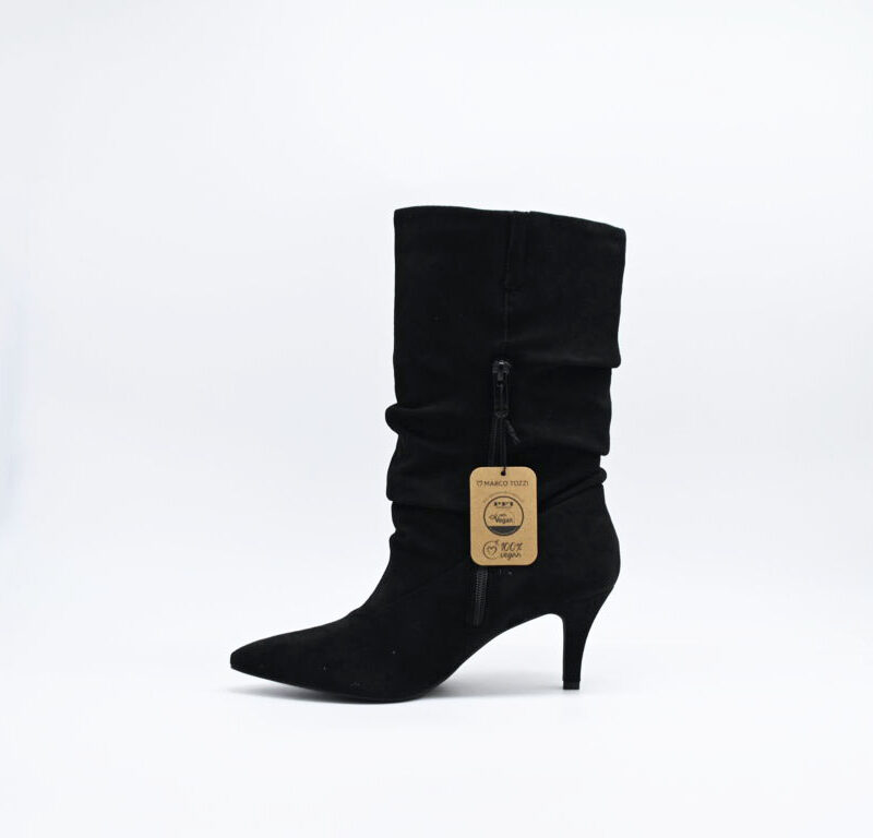 marco tozzi stivaletto suede vegan - immagine 4
