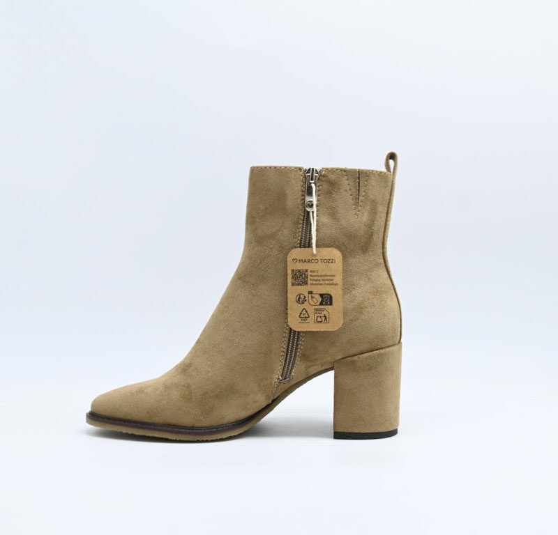 marco tozzi stivaletto suede vegan - immagine 4