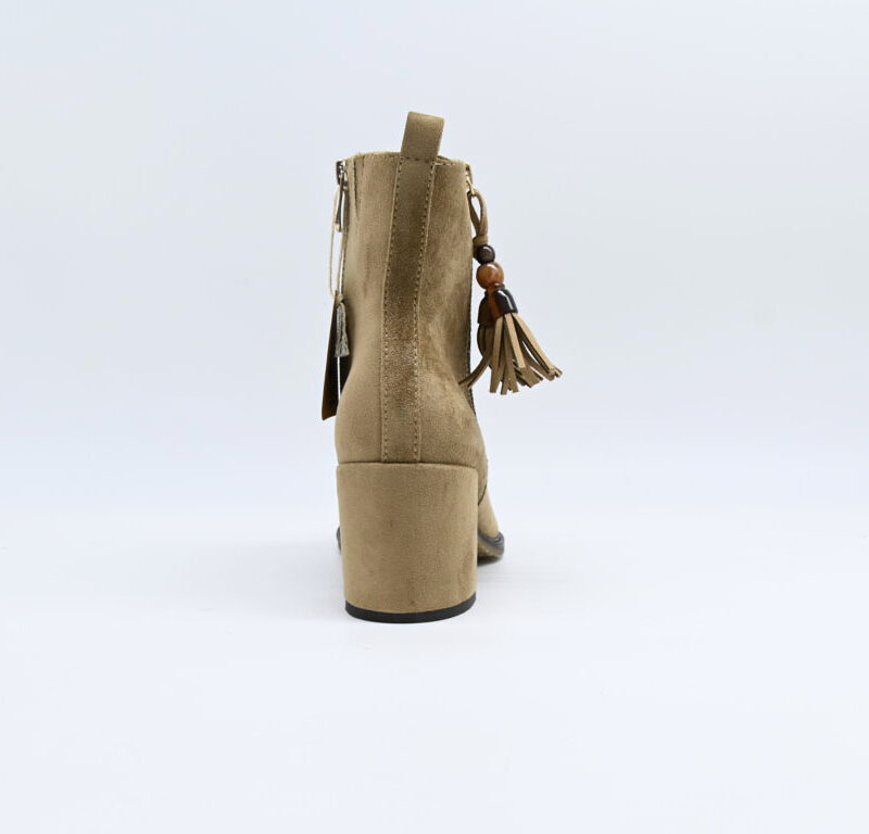 marco tozzi stivaletto suede vegan - immagine 5