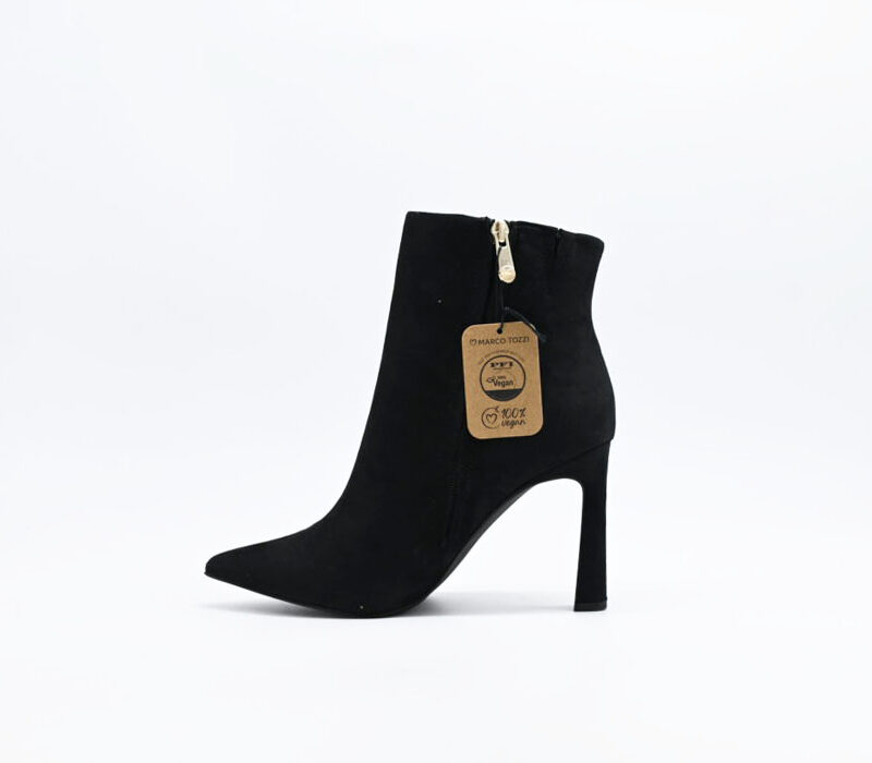 marco tozzi stivaletto suede vegan - immagine 4