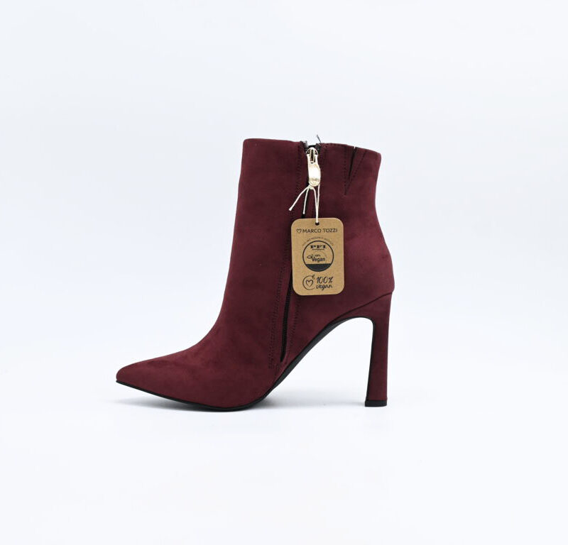 marco tozzi stivaletto suede vegan - immagine 4